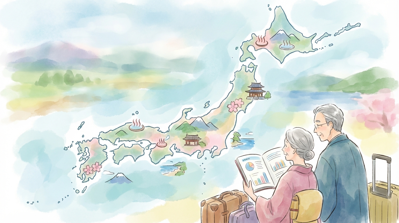 調査データから読み解く国内旅行の傾向