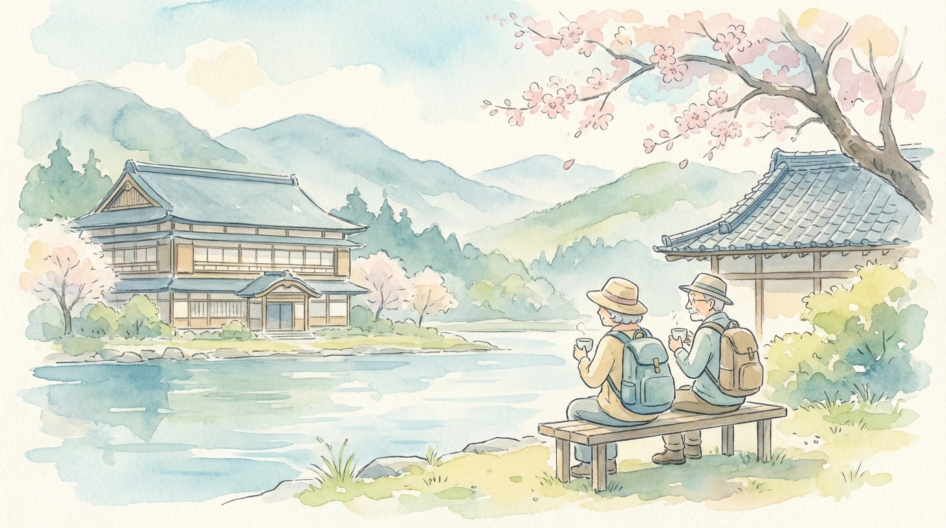 体力負担を最小限に抑えた「一カ所滞在型」や「宿メイン」のスタイルが主流です