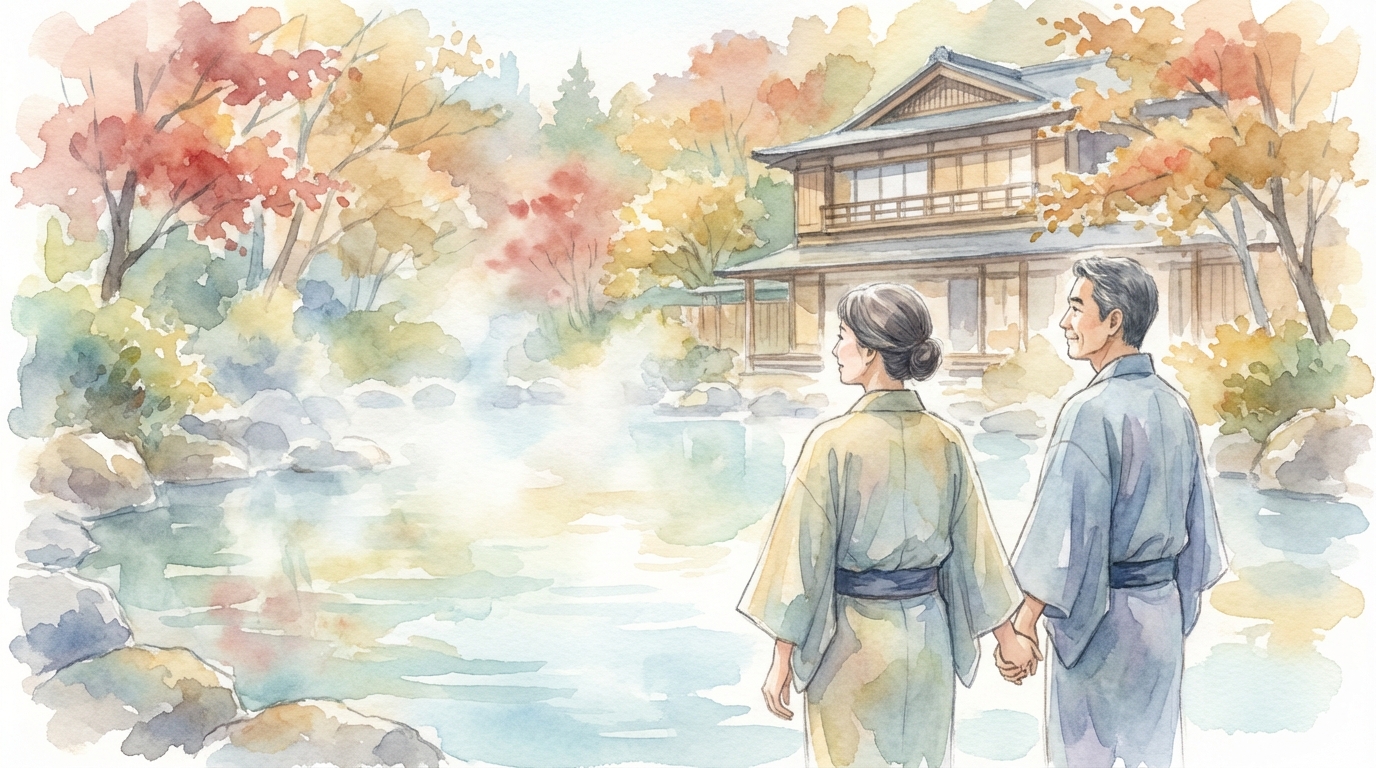 還暦記念の夫婦旅行がおすすめされる3つの理由