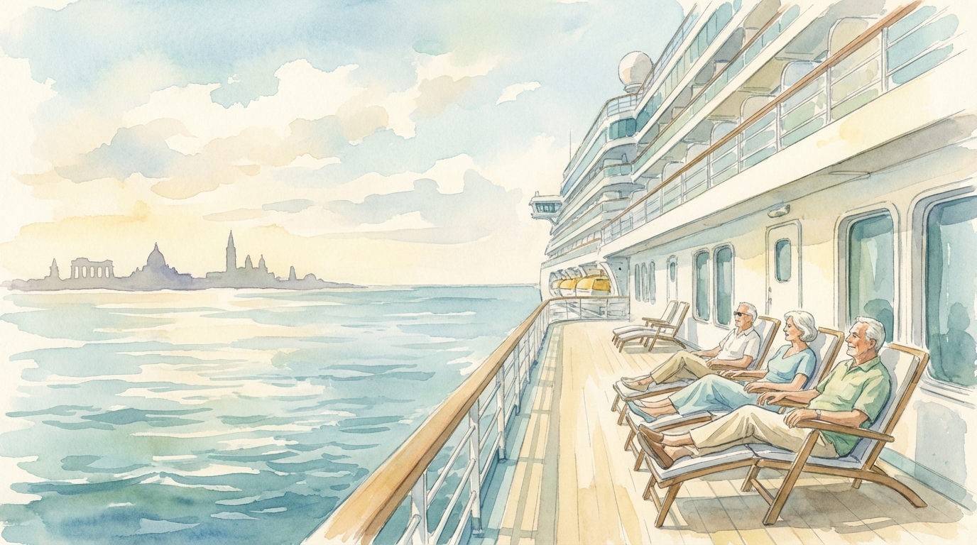 長期間の休暇と十分な資金を持つ世代に最適な旅行スタイルです