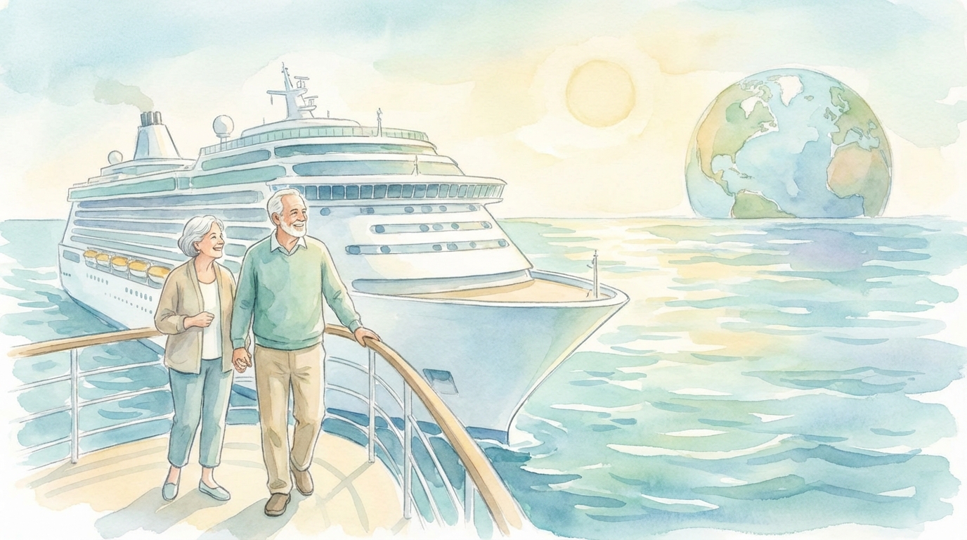 シニア世代に船旅での世界一周が推奨される多様な理由