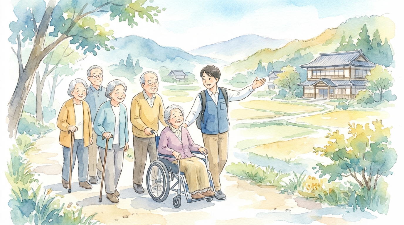 専門資格を持つスタッフが同行し安全と快適を実現するサービスです