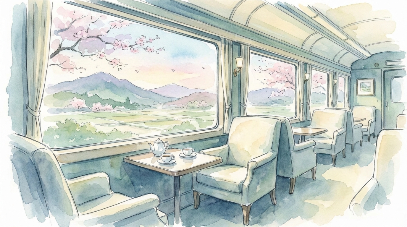 移動そのものが極上のエンターテインメントになる最高の大人旅です！