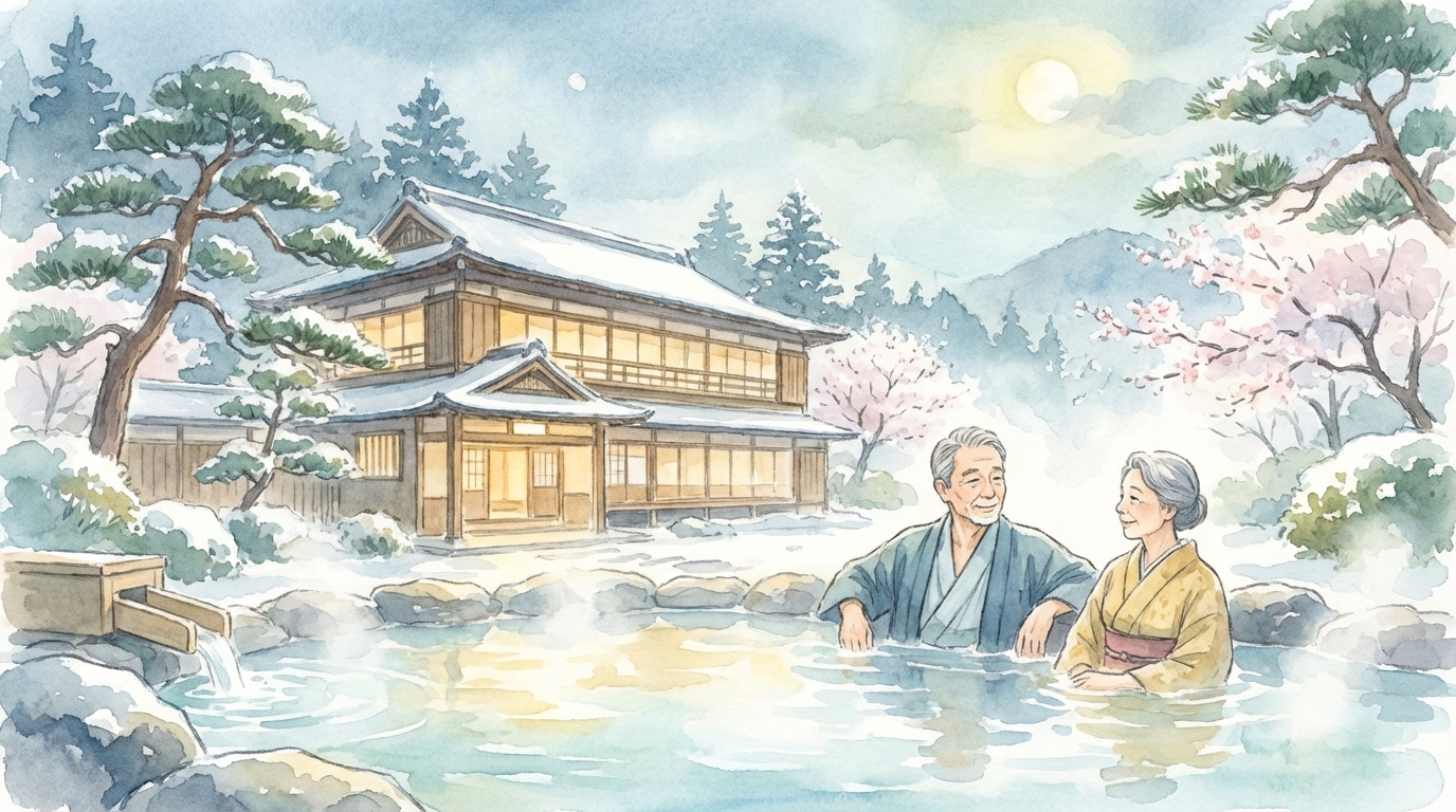 年齢を重ねると豪華温泉旅館が心と体の最高の癒やしになる！