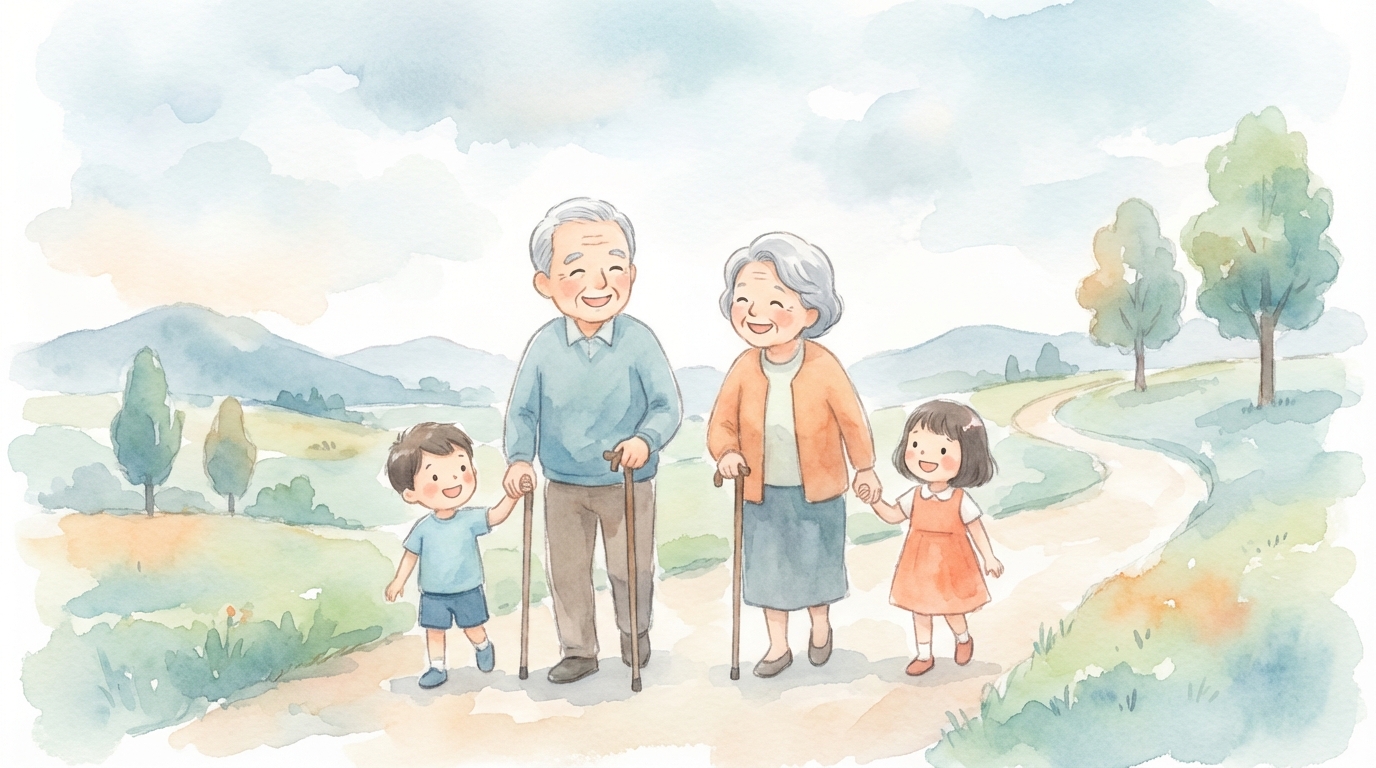 祖父母の体力と孫の笑顔、両方を大切にする理由